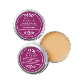 SofiLip Mastic Lip Balm Duo (Pack of 2x10ml): Unlock Kissable Softness with Nature's Goodness, Nourish & Protect Your Lips, Naturally