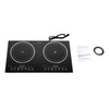 Double Induction Cooktop 2 Burner Induction Cooktop with Child Safety