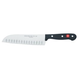 Wusthof Gourmet 4188-7 Hollow Edge Santoku Knife, 7 Inch