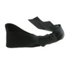 VINGTAINE H7072-BK- Asymmetrical Long Satin Ribbon Hair Clip, Beak Clip,