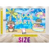 5x3 FT Otter Pool Party Backdrop - Charming Aquatic Celebration