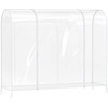 Simple Houseware Clear Garment Rack Cover