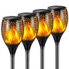 Quiltered Solar Lights Outdoor 99 LED Higher & Larger Flickering