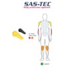 SAS-TEC EVO LEVEL 2 Motorcycle Suit/Trouser Knee and Shin Flexible