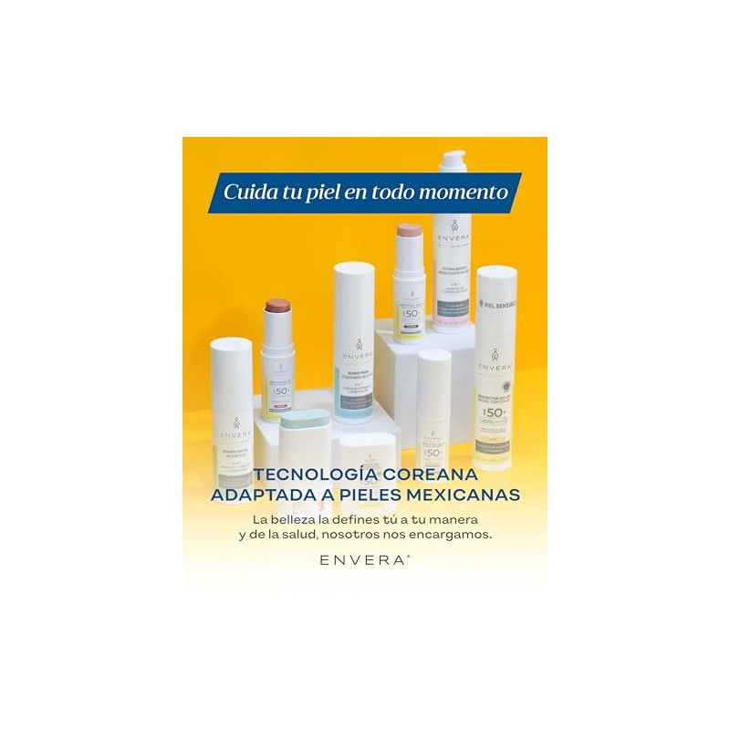 ENVERA | Protector Solar Facial y Corporal 3 en 1: