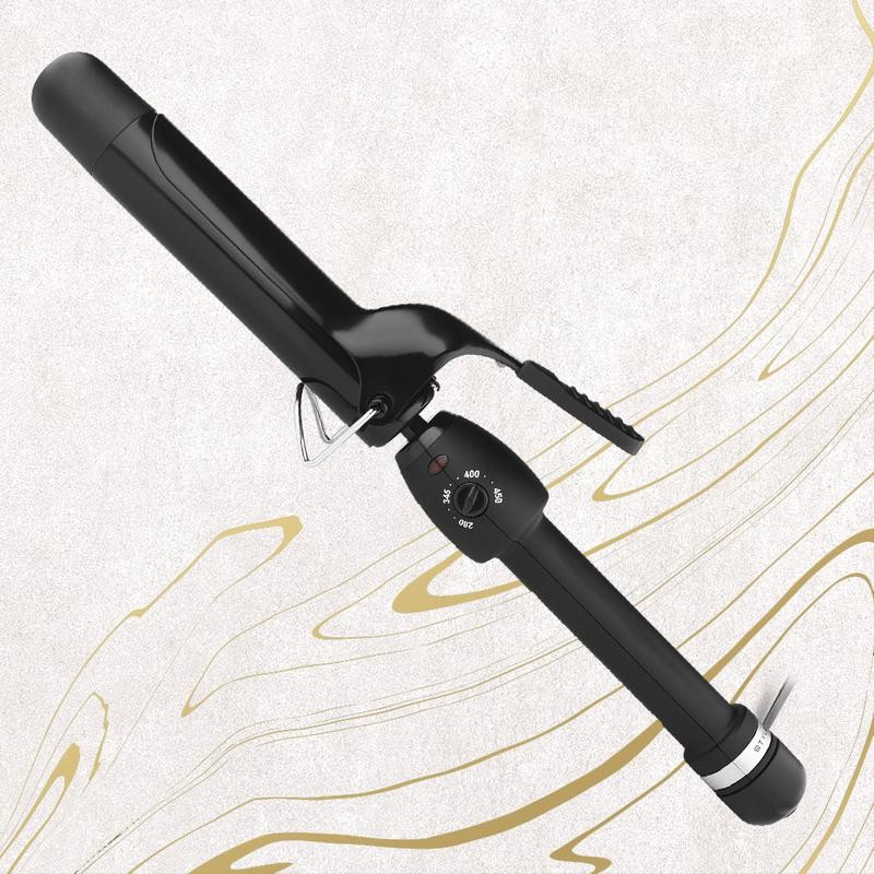 StyleCraft Stay-Temp Curling Iron - Professional Ceramic Barrel Hair Curling