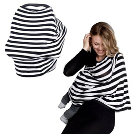 Nursing Cape, Nursing Clothes, 360°, Poncho, Cover, Stretchy, One Size Fits Most, Tops