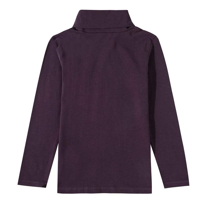 UNACOO Girl's Long Sleeve Turtleneck Shirts Super Soft Cotton Tops