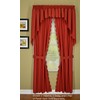 Today's Curtain Orleans 84" Panel Pair with Tiebacks Tambour Scallop