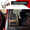 Voodonala for Ford F-150 Center Console Dash Side Vent Panel
