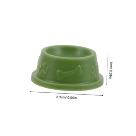 TOYANDONA 2 Sets Hundenapf Modell Kinderspielzeug Mini Spielzeug Kinderspielzeug Kinderspielzeug Waschbecken Spielzeug Tots Spielzeug Haustierspielzeug Für Kinder Aldut Spielzeug