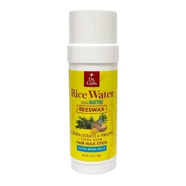 Dr.Girls Rice Water Extra Mega Hold Hair Beeswax Stick 2.11oz/ 60g (Pineapple)