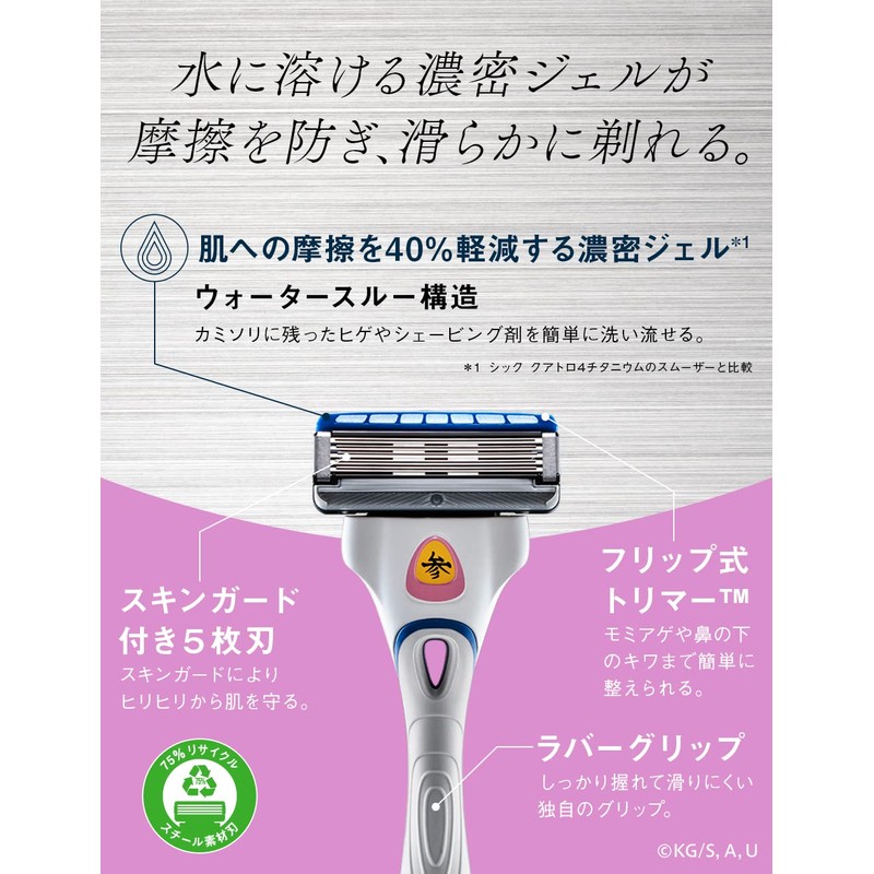 Hydro 5 Premier Corpus Holder (with blades + 4 replacement