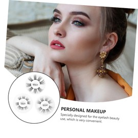 Ipetboom False Eyelashes Natural Sectional Accessory 3 Boxes Safe Material for Lasting Effect
