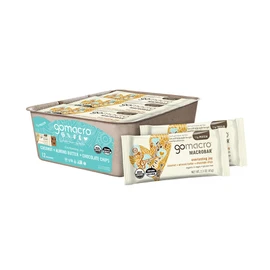 GoMacro MacroBar barras de proteínas orgánicas veganas                                                                                                