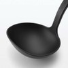 Muji 44594933 Ladle, Black, Length 11.4 inches (29 cm), Nylon
