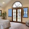 PiccoCasa Blackout French Door Curtain Panel - Blackout Door Curtain