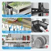 Shrivee Over The Sink Dish Drainer Drying Rack, Full Stainless