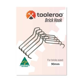 5 Pack 90mm (3.5") Brick Hooks - Wall Crab Clips Hangers for Pictures Plants