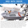 KNEOYR 500W De-icer Submersible Bird Bath Heater - Ideal for