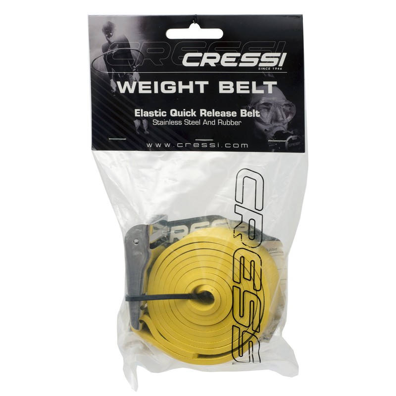 Cressi Unisex Adult Quick Release Elastic Belt With Metal Buckle