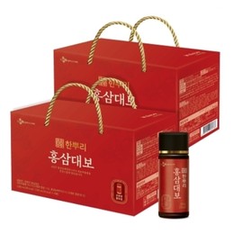 Hanppuri Red Ginseng Daebo 10 bottles, 2 boxes / 한뿌리 홍삼대보 10병 2박스