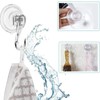 Suction Hooks 4 Packs, Powerful Push and Lock Vacuum Multi-Purpose