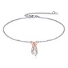 CRMAD Ballet Shoes Bracelet Sterling Silver Ballerina Dance Bracelet Gifts for Women Dancer (dance)