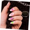 TEHAUX 4sheets Rhinestone Stickers for Nail Art and Face Decoration