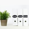 Mr. Pen- Chalkboard Labels, 100pc, Assorted Shapes, 1 White Chalk