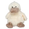 WISHPETS 10" Sitting Creamy Duck Stuffed Animal Plush Toy