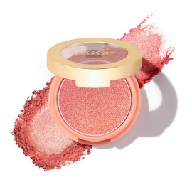 Oulac Shimmer Blush Make-Up, Long Lasting Cheeks Makeup Blush Powder, Water and Sweat-Resistant, Vegan Cream Blush and Cruelty Free, F03 Sweet Date