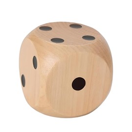 Dice Wooden Dice Game Dice Flying Chess Dice Game Mahjong Dice Lottery Props Entertainment Game Toy (5cm)