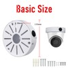 GledeYeTec Aluminum Alloy CCTV Camera Junction Box, Universal Dome Camera