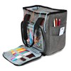 Looen Multifunctional Knitting Organizer, Yarn Tote Project Bags Organizer for