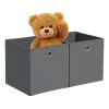 Caja Cubo Organizador, Almacena Ropa, Objetos, Closet, 1 Pza