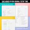 Bullet Dotted Journal Dot Grid Notebook | B6 Daily Journaling