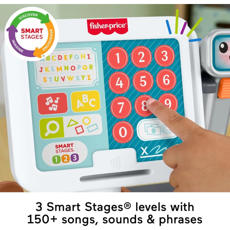 Fisher-Price Laugh & Learn Count & Shop Cash Register Play