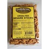 Golden Flavor - Unsalted Sesame Sticks - 12 oz bags