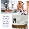 BIUDECO 5pairs Natural Cross False Eyelashes Volume Lashes for Daily