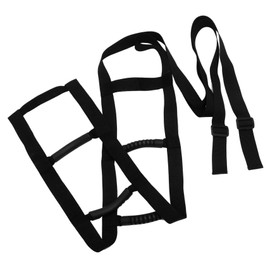 COLLBATH Bed Ladder Assist Sit up Device Black Handle Bed Support Rail for Elderly Injuries