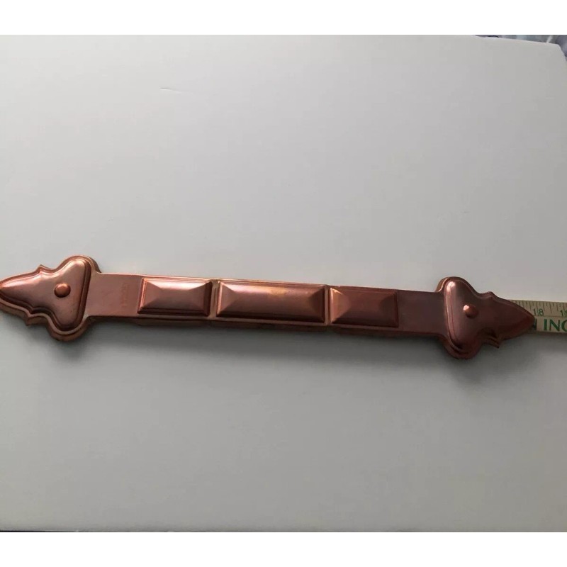 Rival Copper Gutter Straps Downspout Hardware Stamped 1928 Rival Home