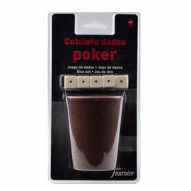 Fournier 102006 – Cup + Poker Dice Blister