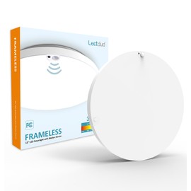 Leetdud Motion Sensor Ceiling Light Indoor Wired, 13 Inch 24W, 5 CCT 2700/3000/3500/4000/5000K, 3 Brightness Settable, 1920LM Flush Mount LED Lights for Bedroom Stairs Hallway Laundry Porch, White