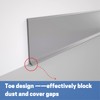COUKIU Flexible Baseboard Molding Trim, 6 Inch x 40 Feet