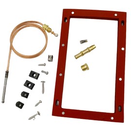 MENSI Gas Water Heater Boiler Replacement Parts Thermocouple Replacement Kit Replace for Rheem SP20064, with Gasket, Screws and Clips