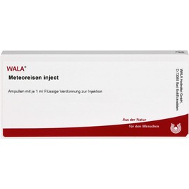 Wala Meteoreisen Inject Liquid Dilution Pack of 10 Ampoules