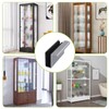UFURMATE 4Pcs Non Magnetic Latch Clamp Pull Rectangular Glass Finger