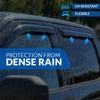 Outside Mount Car Window Rain Guards Compatible with Toyota 4Runner