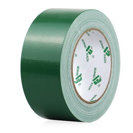 Heavy Duty Green Duct Tape, Multi-Use Easy Tear Gaffer Waterproof Cloth Tape for Repairing, Maintenance and Industrial Use, 1.88 Inch x 32.8 Yards, 9 mil Thick, 1 Roll, BOMEI PACK